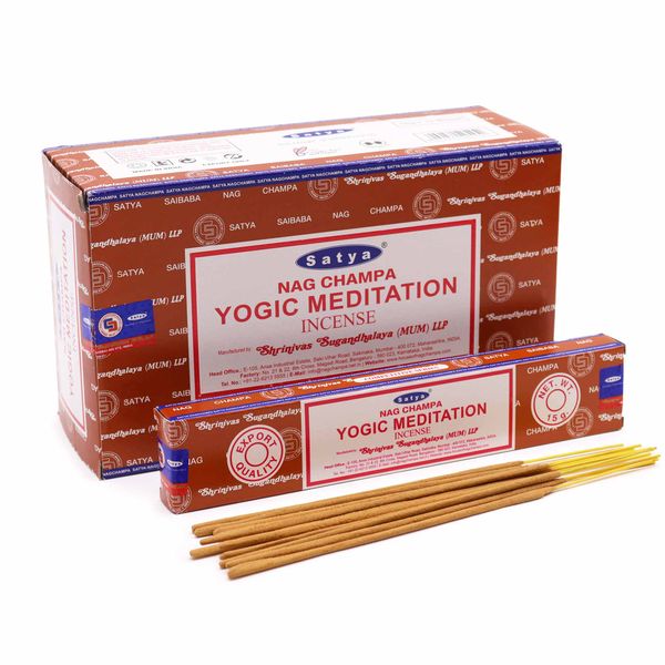 Satya Wierookstokjes 15g - Yogic Meditation
