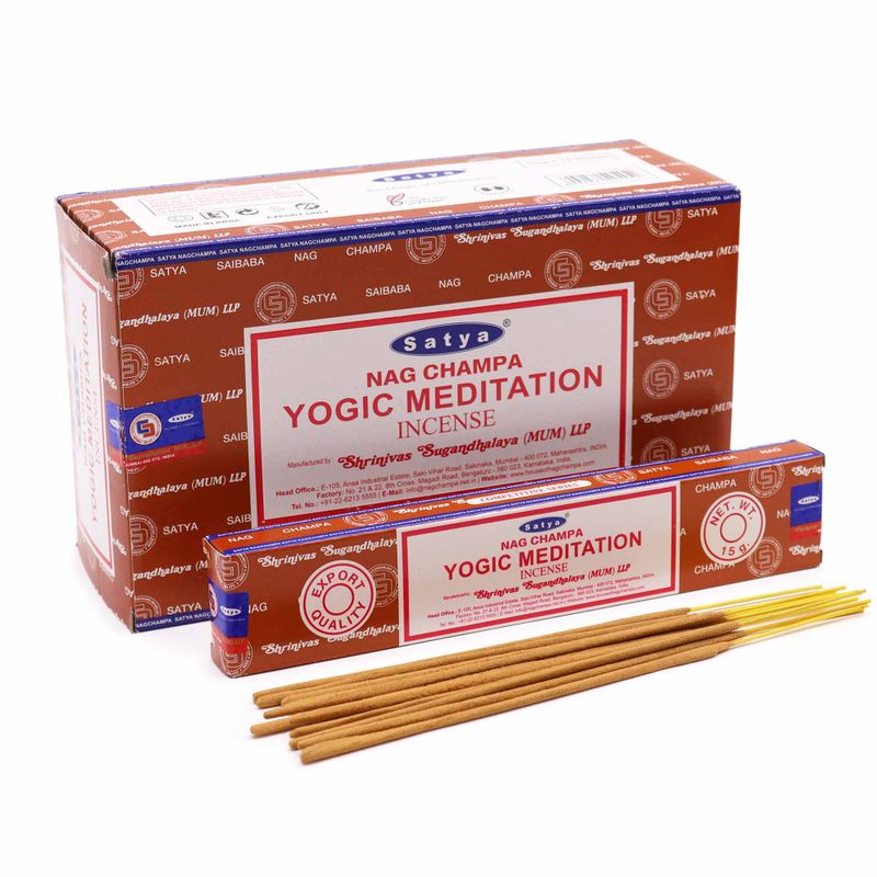 Satya Wierookstokjes 15g - Yogic Meditation