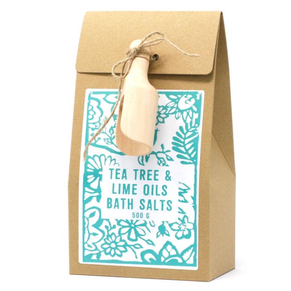 Tea Tree & Limoen Badzout 500g