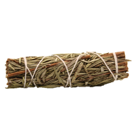 Smudge Stick/Bundel - Witte Salie & Lavendel - 22.5cm