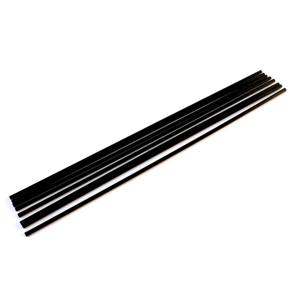 Vezel Zwarte Rietverspreider 25cm x 3mm