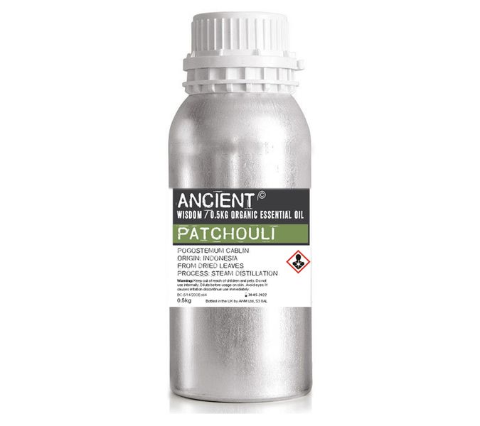 Biologische Patchouli Essentiële Olie 0,5 kg