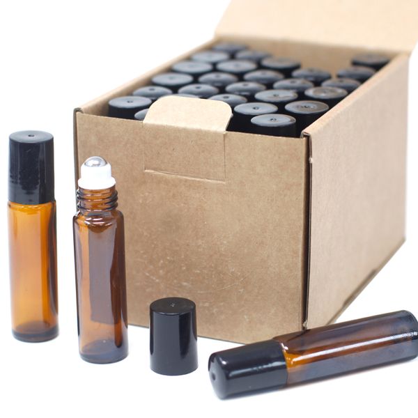 30x Rollerpen 10ml - Essentiele Oliemix - Opstaan - ZONDER ETIKET