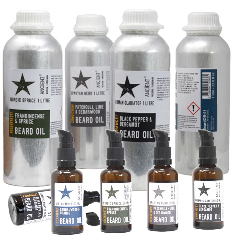 Baard Olie - 1 Liter - Noorse Spar - Regenereer!