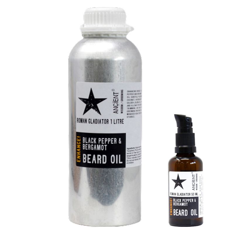 Baard Olie - 1 Liter - Romeinse Gladiator - Verbetering!