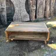 Koffietafel Groot - Gerecycled Hardhout -  122 x 60 x 40cm