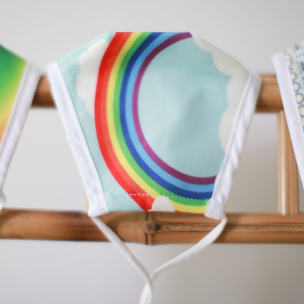 Herbruikbare Modieuse Gezichtsmaskers - Regenboog (Volwassen)