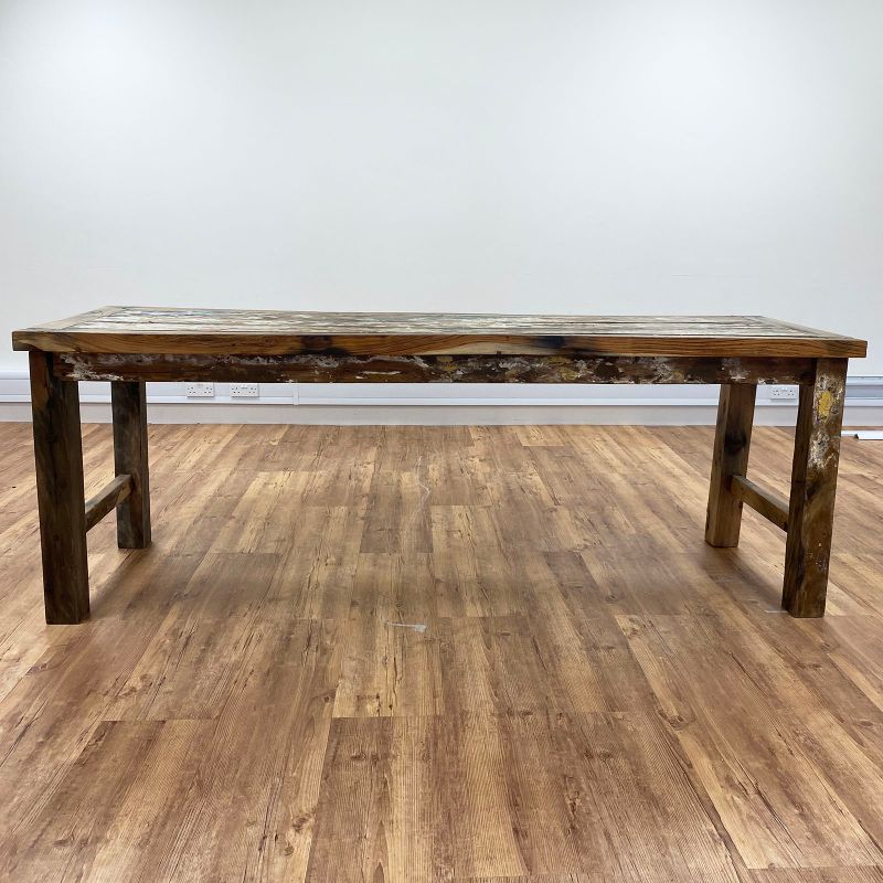 Display /Eettafel - Gerecycled Teakhout 1.8m