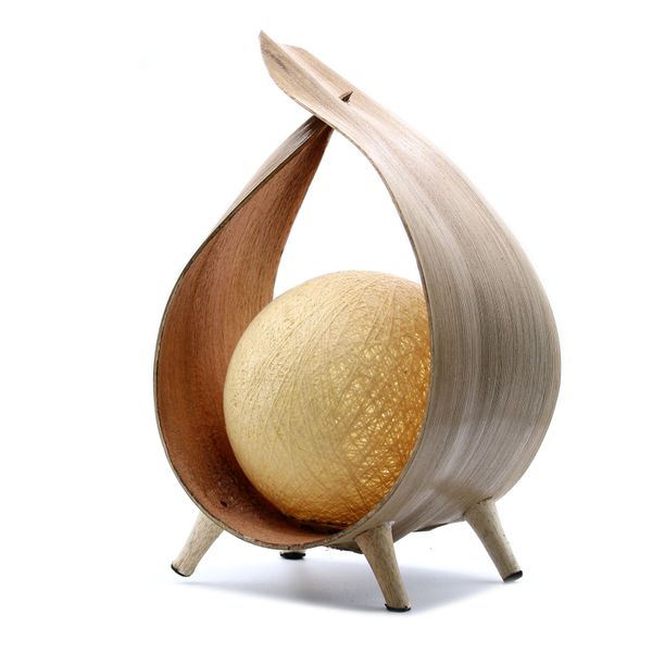 Natuurlijke Kokos Blad Lamp - Natuurlijke Omslag