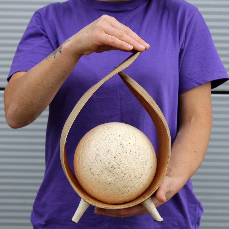 Natuurlijke Kokos Blad Lamp - Natuurlijke Omslag