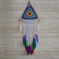Bali Droomvangers  - Medium - Kleurrijke Piramide
