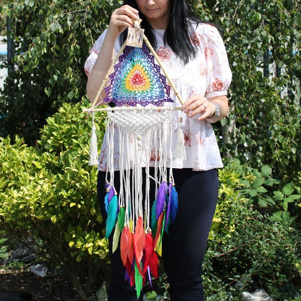 Bali Droomvangers  - Medium - Kleurrijke Piramide