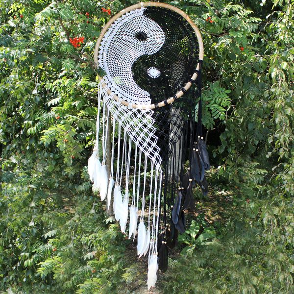 Bali Droomvangers  - XLarge - Ying Yang Dia: 50cm