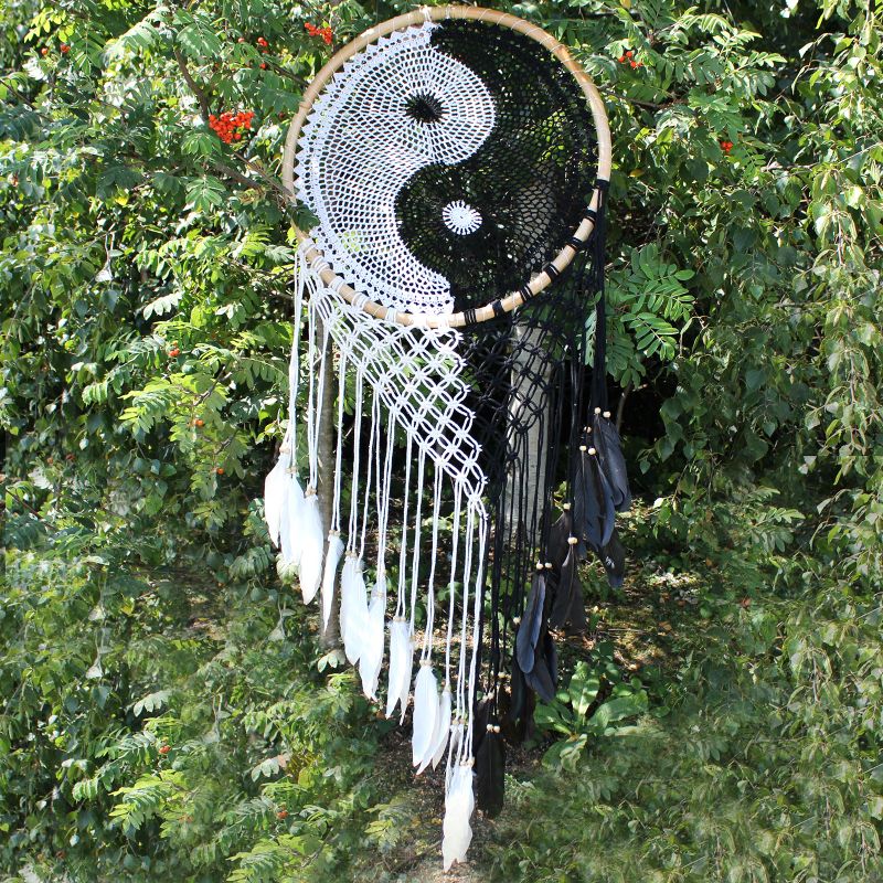 Bali Droomvangers  - XLarge - Ying Yang Dia: 50cm