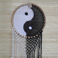 Bali Droomvangers  - XLarge - Ying Yang Dia: 50cm
