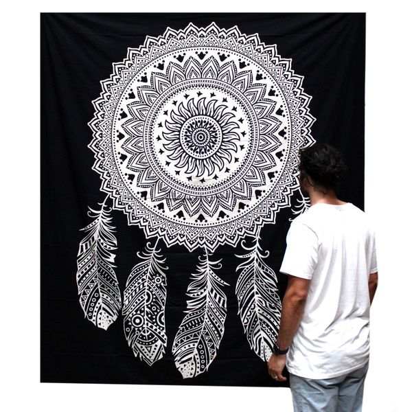 Sprei/Wanddecoratie - Katoen - Droomvanger - 230 x 200cm
