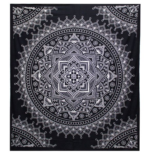 Sprei/Wanddecoratie - Katoen - Lotusbloem