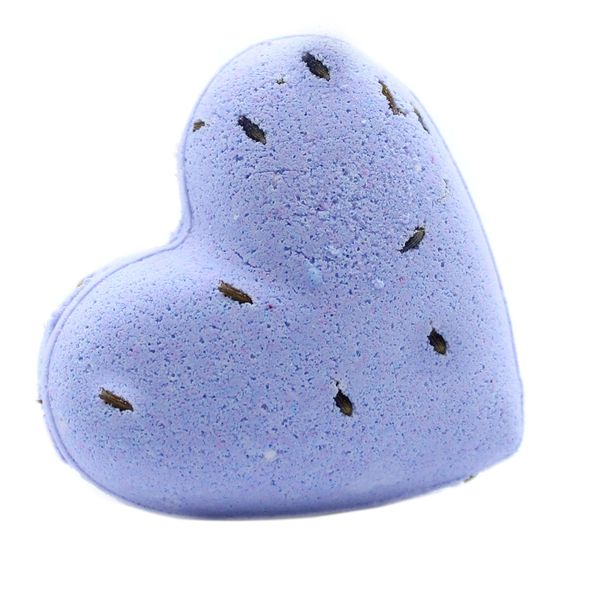 Hartvormige Badbommen 70g -Franse Lavendel