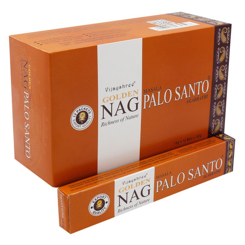 Golden Nag 15 gr Wierook - Palo Santo