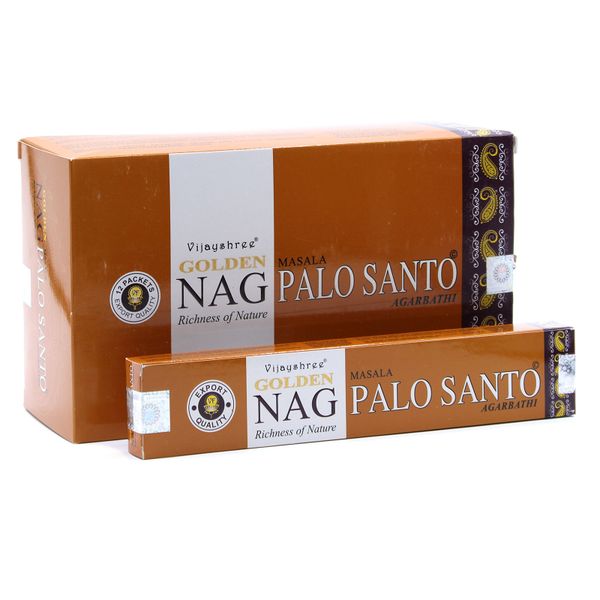 Golden Nag 15 gr Wierook - Palo Santo