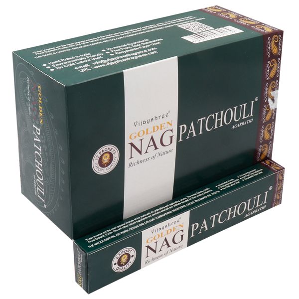 Golden Nag 15 gr Wierook - Pathouli