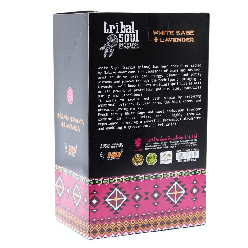 Tribal Soul Wierook - Witte Salie & Lavendel