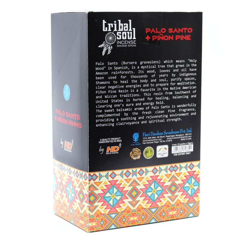 Tribal Soul Incesne - Palo Santo & Pinon Pine