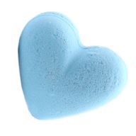 Hartvormige Badbommen 70g - Baby Poeder