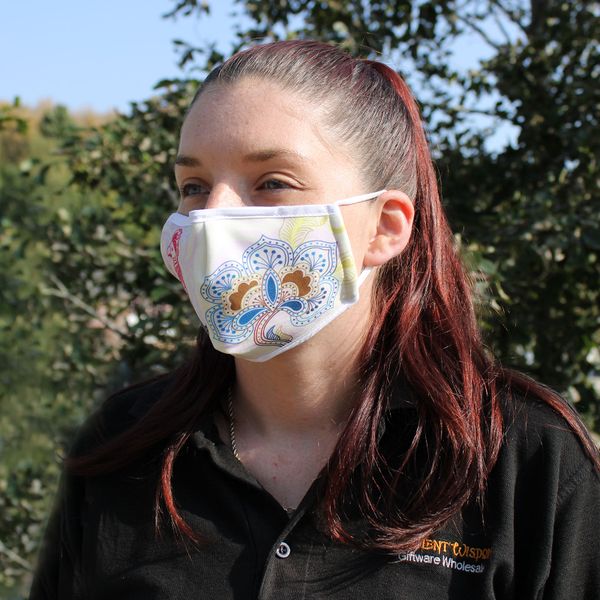 Herbruikbare Modieuse Gezichtsmaskers - Mandala Papegaai (Volwassen)