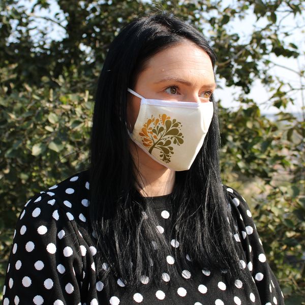 Herbruikbare Modieuse Gezichtsmaskers - Gouden Boom (Volwassen)