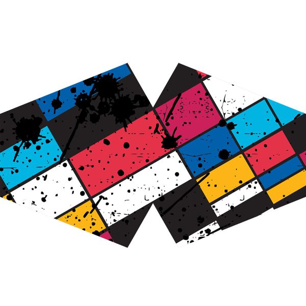 Herbruikbare Modieuse Gezichtsmaskers - Graffiti Kunst (Volwassen)