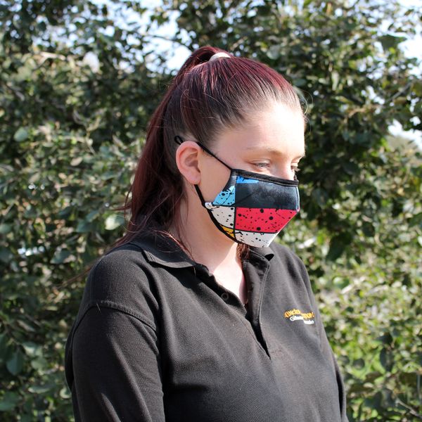 Herbruikbare Modieuse Gezichtsmaskers - Graffiti Kunst (Volwassen)