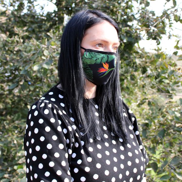 Herbruikbare Modieuse Gezichtsmaskers - Groene Jungle Volwassen
