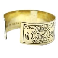 Tibetaanse Armband - Messing - Boeddha