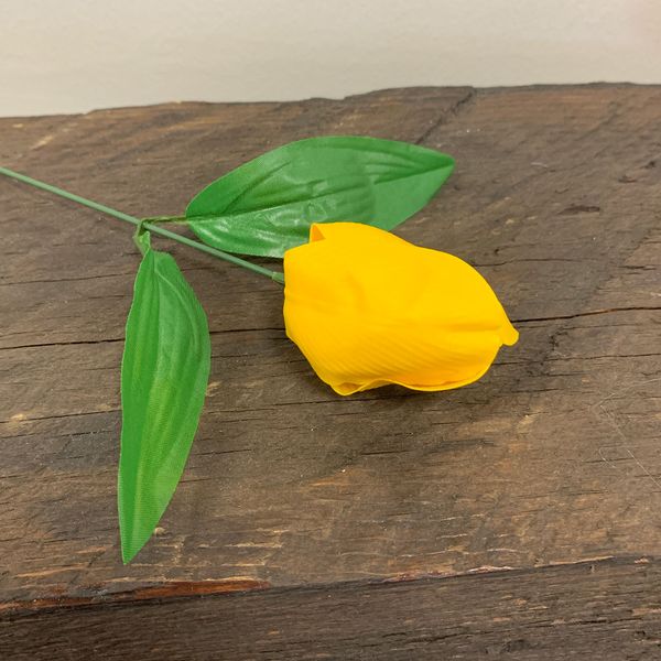 Ambachtelijke Zeep Bloem - Medium Tulp - Geel
