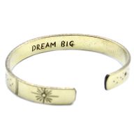 Inspiratie Armband - Brass Zonsopgang, Galaxy, Sterren, Aarde