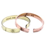 Inspiratie Armband - Koper Zonsopgang, Galaxy, Sterren, Aarde