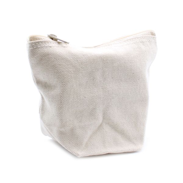 Toilettas van Natuurlijk Katoen 285ml - Mini Buitel - 12cm x 14cm x 7cm