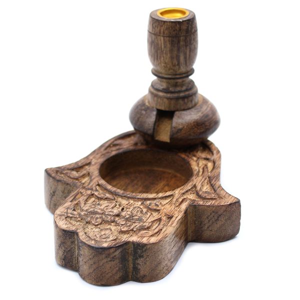 Backflow Wierook Brander - Mangohout - Small - Hamsa