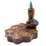 Backflow Wierook Brander - Mangohout - Small- Tree of Life