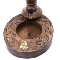 Backflow Wierook Brander - Mangohout - Small - Brass Buddha