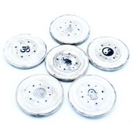 Wierookhouder - White Wash - Kegel Schijf