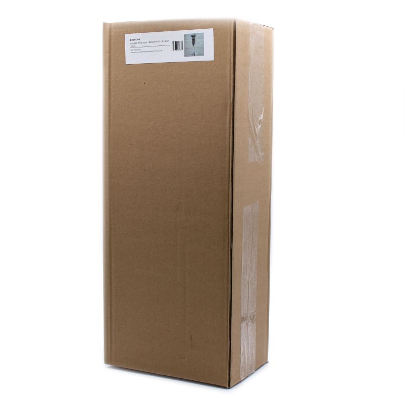 Bamboo Windgongen - Natuurlijke Afwerking - 6 Medium Buizen