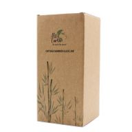 Glazen Voorraadpotten met Bamboo Deksel - 20cm