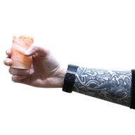 Set van 4 Himalaya Zout Shotglazen & Houten Serveerblad