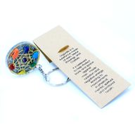 Orgonite Power Sleutelhangers - Ronde Zeven Chakra