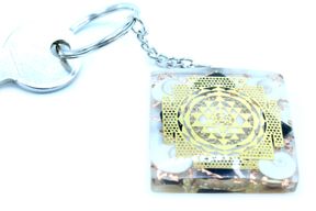 Orgonite Power Sleutelhangers - Toermalijn Huisbescherming