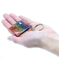 Orgonite Power Sleutelhangers - Koper en Chakra Huisbescherming