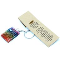 Orgonite Power Sleutelhangers - Koper en Chakra Huisbescherming