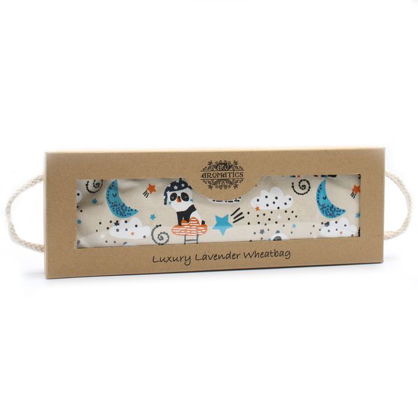 Luxe Lavendel Tarwezak in Cadeau Verpakking - Slapende Panda